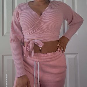 Fashion Nova Balloon Arm Wrap Sweater